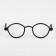 Glasses for toys, set 4 pcs., Black color