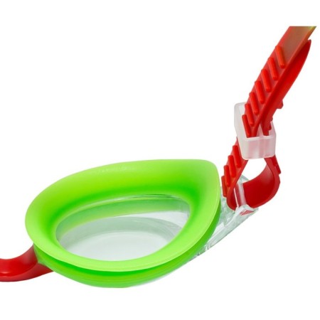 ATEMI M304 swimming glasses, children's, silicone, green/red color-2