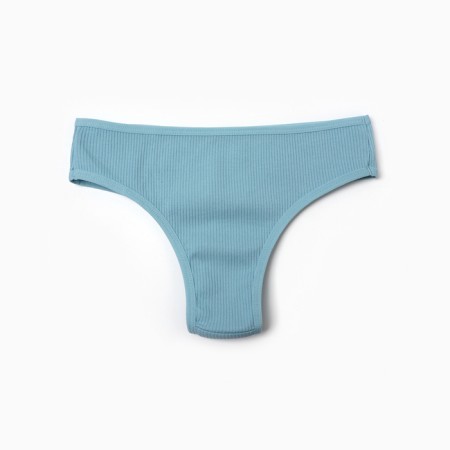 Panties female brazilians, blue color, size 50 (xl)