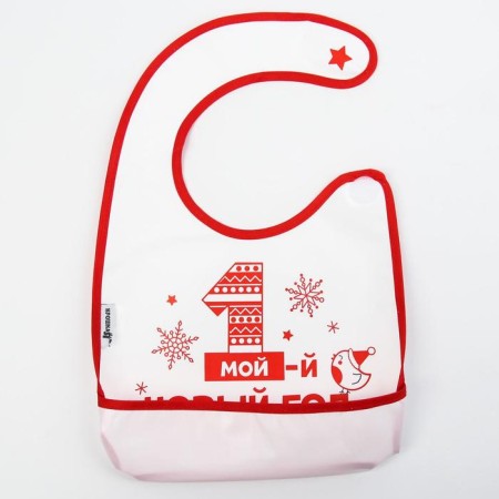 Badion "First New Year" Waterpower on Velcro, PVC, New Year's gift packaging, crumb I-3