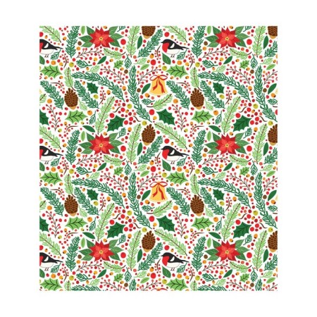 A set of napkins for setting the Christmas mood table, rectangular, size 32x46 cm, 4 pcs-1