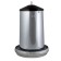 Bunker feeder for poultry at 18 kg, galvanized steel