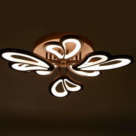 Causteen with PDU 661342/12 LED 140W Dimmer 3 modes 3000-6000k coffee 59x59x8 cm Bayerluux-3