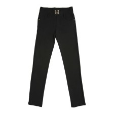 Pants for girls, height 164 cm, black color