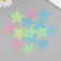 Sticker phosphorus plastic "Smail Star" set of 15 pcs 17x12 cm