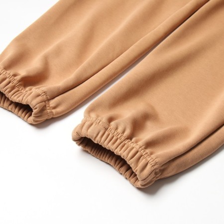 Women's costume (sweatshirt and trousers), beige color, size 44-9