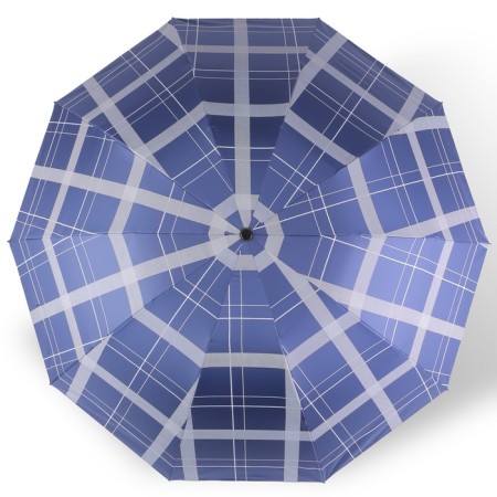 Mechanical “Cage” umbrella, Eponge, 4 additions, 10 spokes, r = 54 cm, color mix-9