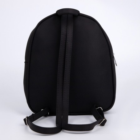 Backpack School Textile Aesthetic, 27x10x23 cm-7