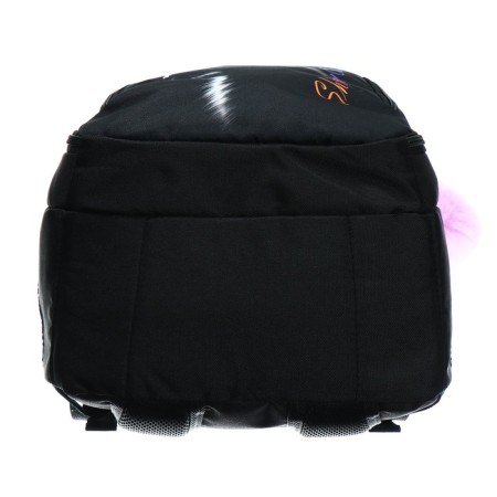 Youth backpack, 42 ​​x 31 x 13 cm, ergonomic back, Stavia "Shiny Cat", black-6