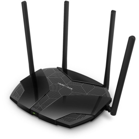 Wi-Fi Router Mercusys MR70X, 1775 Mbps, 3 ports 1000 Mbps, black