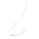 Furniture hook Cappio Heel, two -rod, white