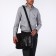 Male bag, xl zolo, dark brown color