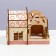 Complex-site for rodents, 14 x 13 x 10.5 cm, plywood
