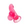 Realistic phallimitator A-Toys by Toyfa Fush, TPE, Pink Color, 18 cm