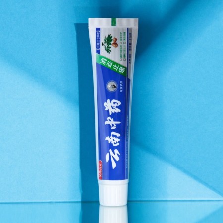 Chinese toothpaste, traditional on herbs with a shefflera, anti -inflammatory, 110 g-2