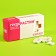 Sweet first aid kit “only for women”: dragee with vitamin C, anti-stress pipe, handle-shprings