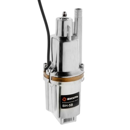 Vibration "Vortex" NU-5V, 280 W, upper fence, pressure 72 m, 18 l/min, cable 5 m