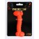 Chewing toy Superproof "Favorite Glass", 11 cm, orange