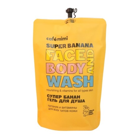 Café Mimi Super Banan shower, in refile, 450 ml