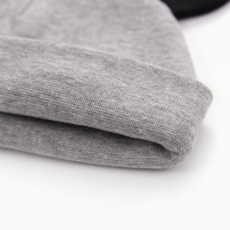 Baby hat, color gray-melange, size 52-54-1