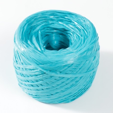 Yarn "for knitting mochecks" 100% polypropylene 400m/100 ± 10 g in the form of a ball (turquoise)-1