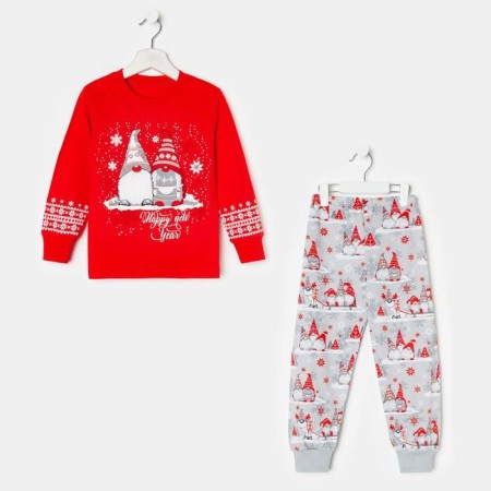 Pajama nursery, red color, height 98 cm-7