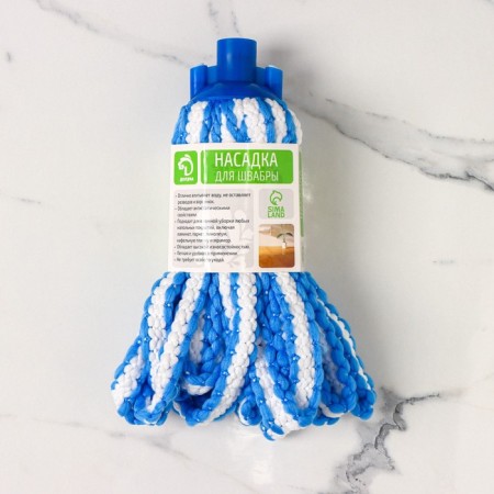 Nozzle for a mop rope share, microfiber loops, 150 grams-6