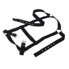 Nylon disin again, adjustable size, black