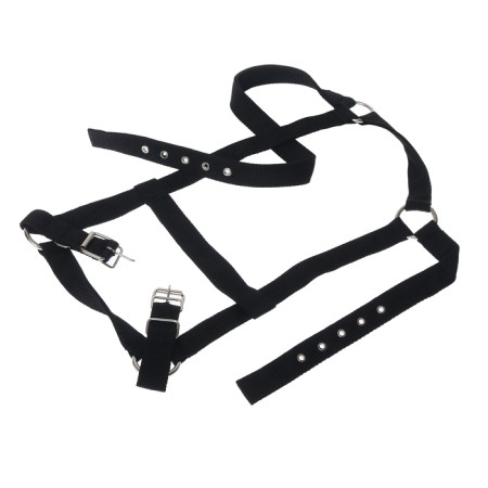 Nylon disin again, adjustable size, black