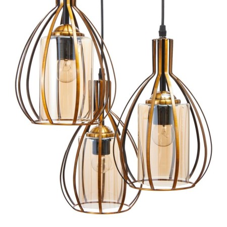 Lamp Bayerlux 59813/3 E27 40W bronze 40x40x24-124 cm-3