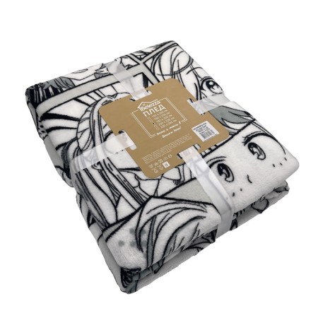 Belezza Anime Girls 180x200cm, Black-White, microfiber, 200g/m, PE 100%-2