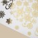 Vinyl stickers with foil "Winter Christmas tree", 30 x 50 cm, New Year