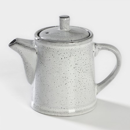 Porcelain kettle Nebbia, 500 ml, gray color