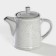 Porcelain kettle Nebbia, 500 ml, gray color