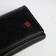 Women's wallet on a magnet, black color