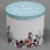 Gift Box "New Year's Watercolor", 19.5 x 22 cm, New Year