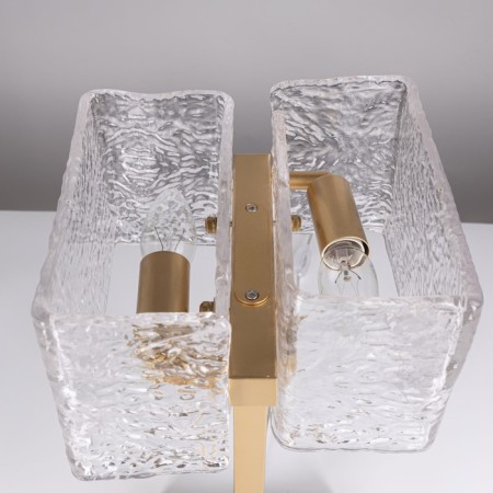 Ice table lamp, size 19.5x50x21.5 cm, 80W 2xe14 IP 20-4