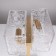 Ice table lamp, size 19.5x50x21.5 cm, 80W 2xe14 IP 20