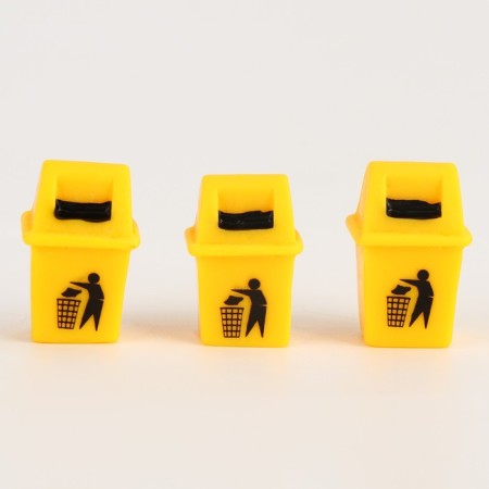 Miniature Puppet "Urna", set of 3 pcs., Size 1 pc. - 1.5 × 3 × 1.3 cm-3