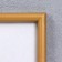 Photo frame plastic L-4 21x30 cm gold (plastic screen)