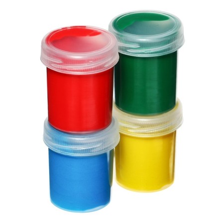 Finger paints, set 4 colors x 40 ml, exhibits-2