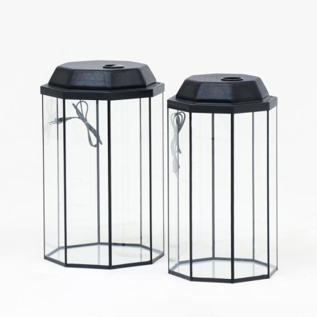 A set of aquariums "Matryoshka" with lids, octagonal, 24 liters, 32 liters