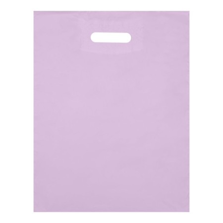 Polyethylene package with a cut pen, lilac, 34 x 45, 33 μm