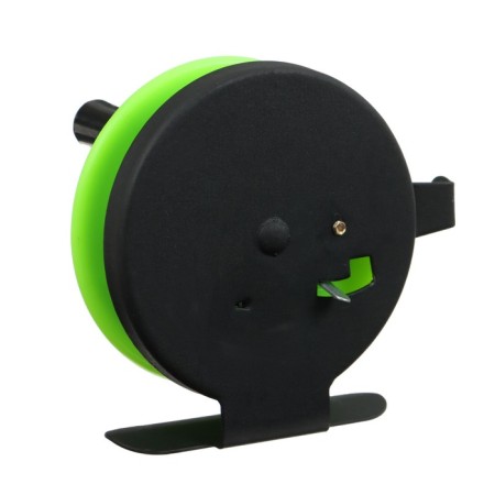 Inertial coil, metal plastic, diameter 6.5 cm, guide, black-salan, 701d-5