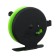 Inertial coil, metal plastic, diameter 6.5 cm, guide, black-salan, 701d