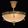 Aphrodite chandelier, 3x60W E14, antique bronze