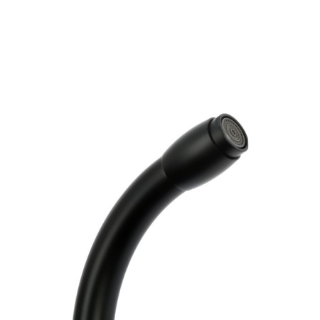 Amur kitchen mixer BY2021-A VK, single-leaf, high spout, black-3