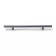 Hand -on Tundra Rail, light, d = 12 mm, m/o 160/250 mm, outward leg, graphite color