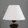 Breeze table lamp 1x60W base: e27 color: coffee