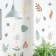 Sticking plastic interior color "flying leaves" 30x90 cm